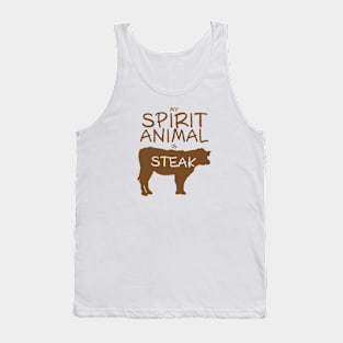 Spirit Animal-Steak Tank Top